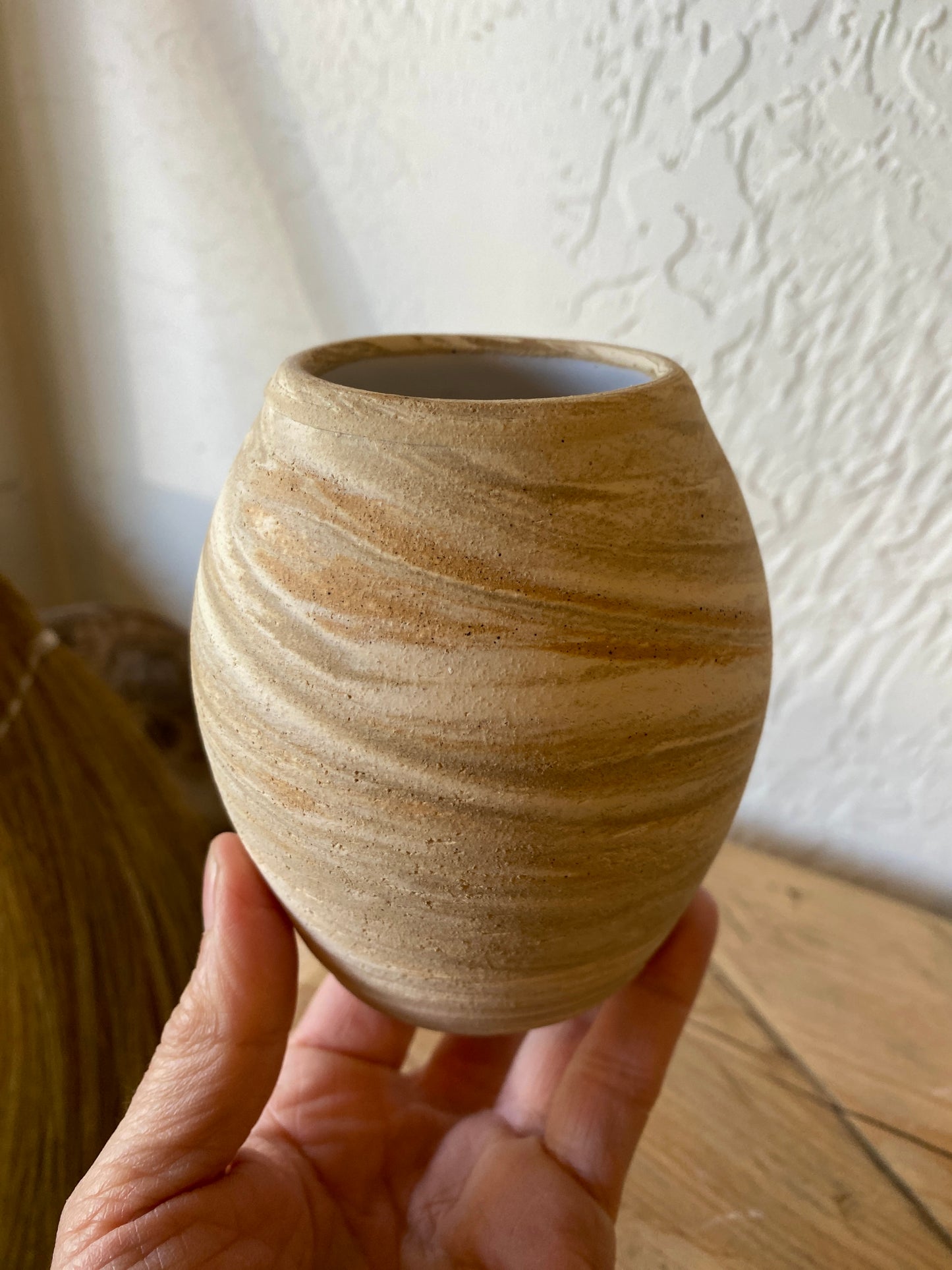 Marbled Small Floral Vase V2