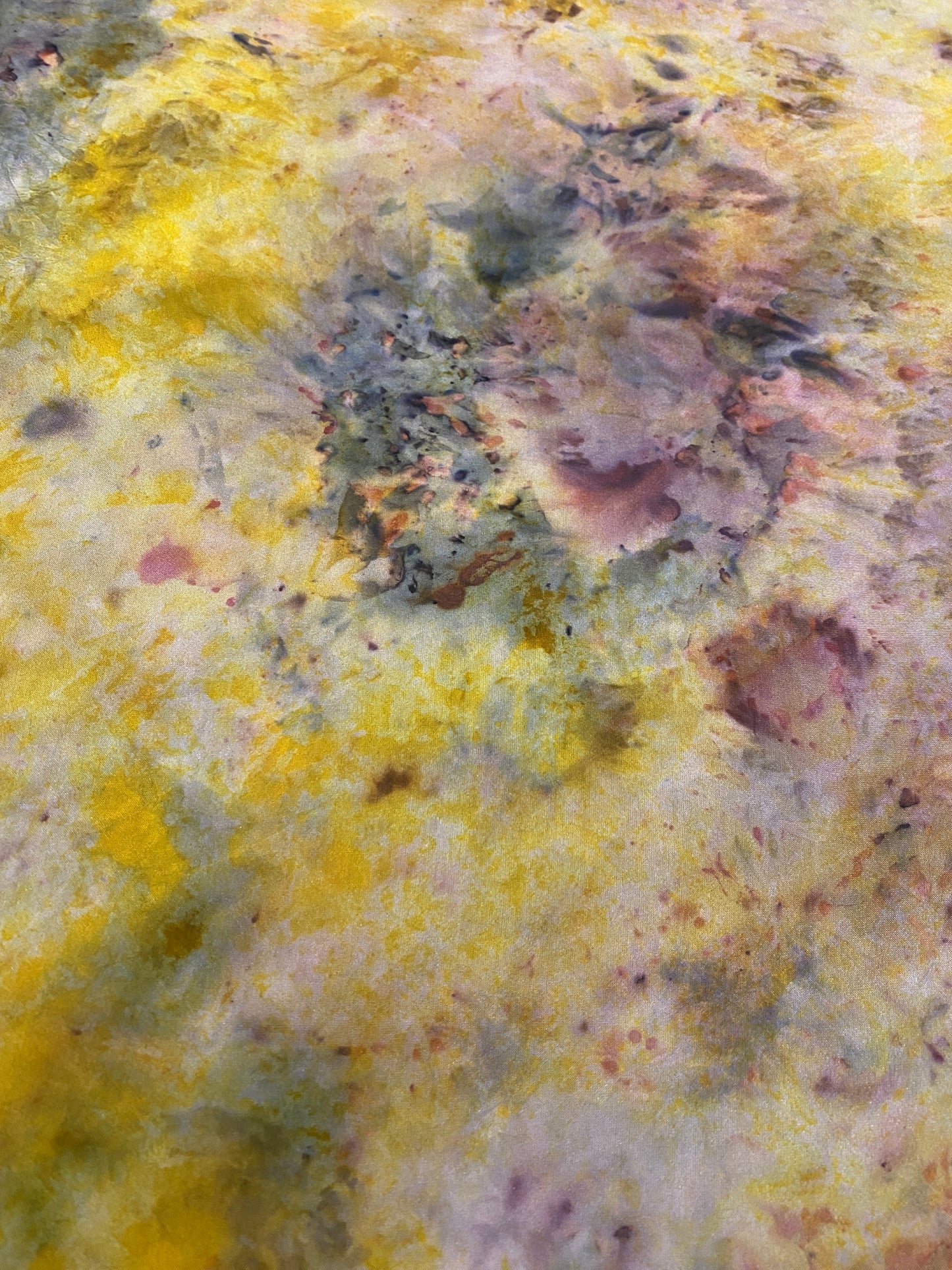 S + G plant dyed silk bandana