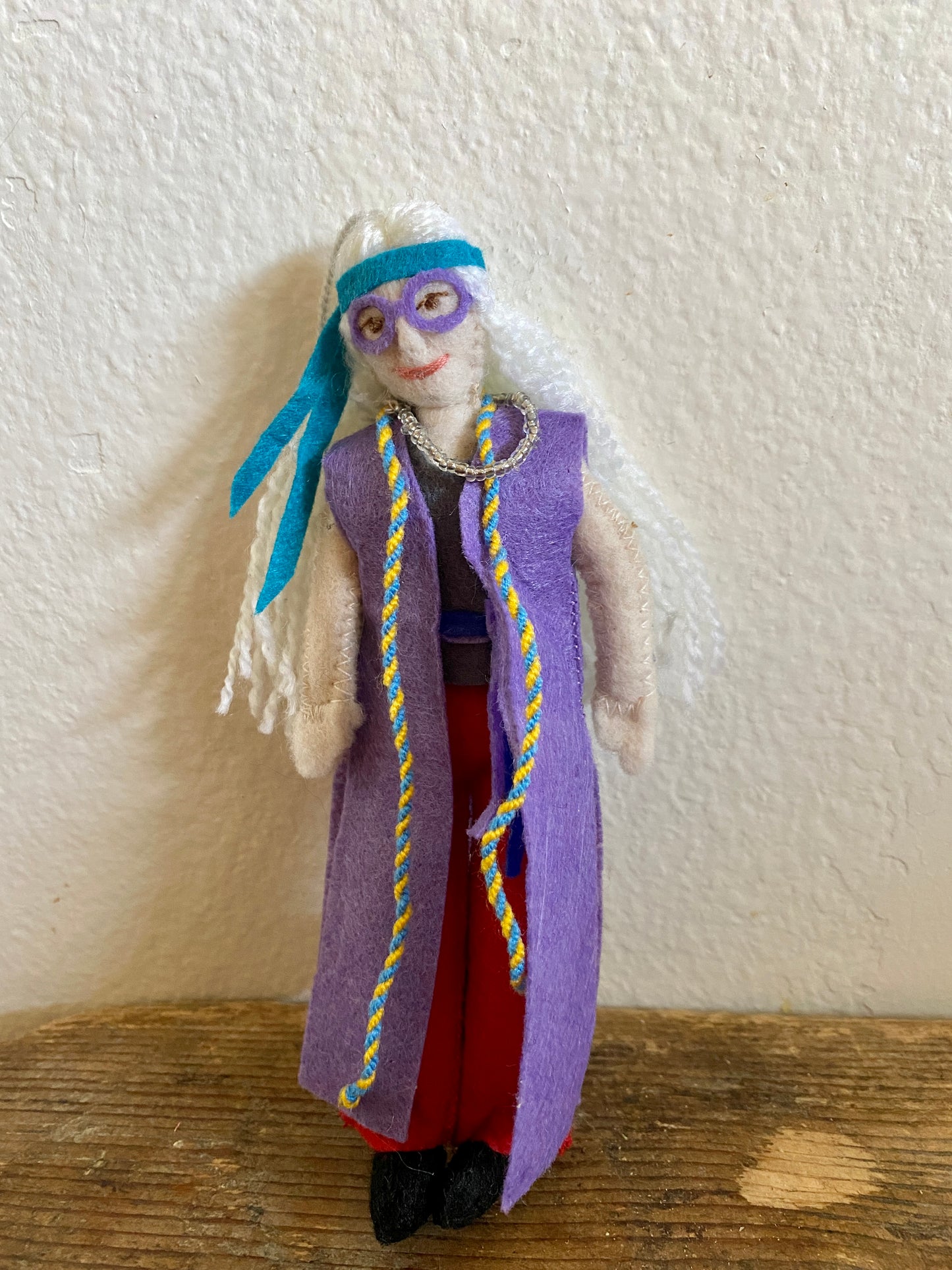 Janis Joplin Felt Ornament