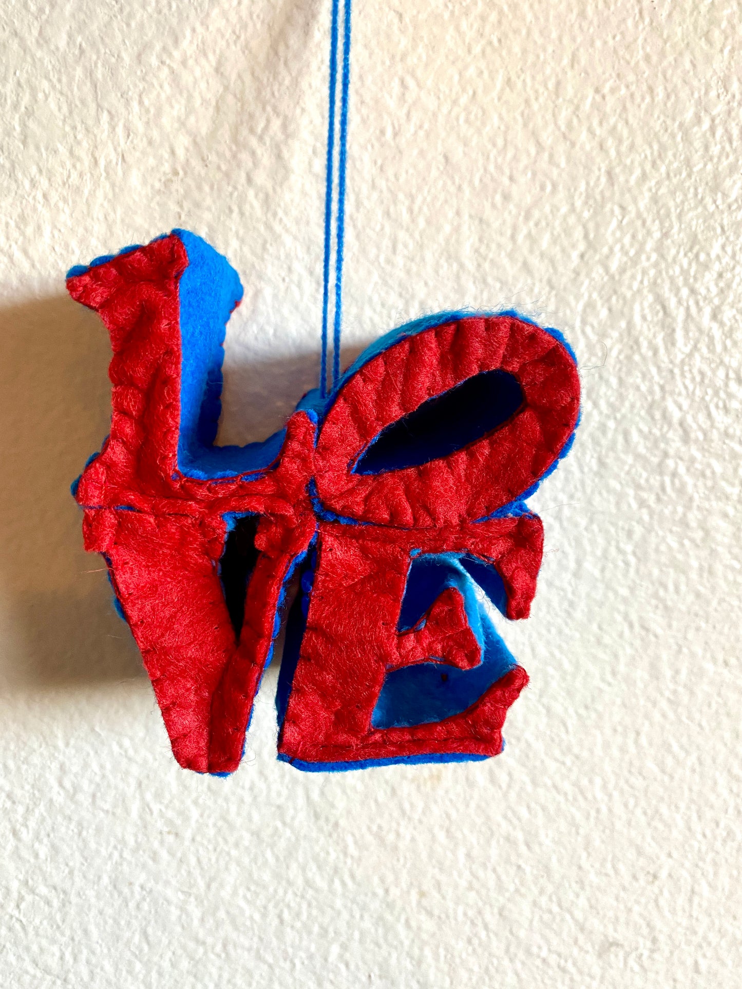 Felt Love Ornament