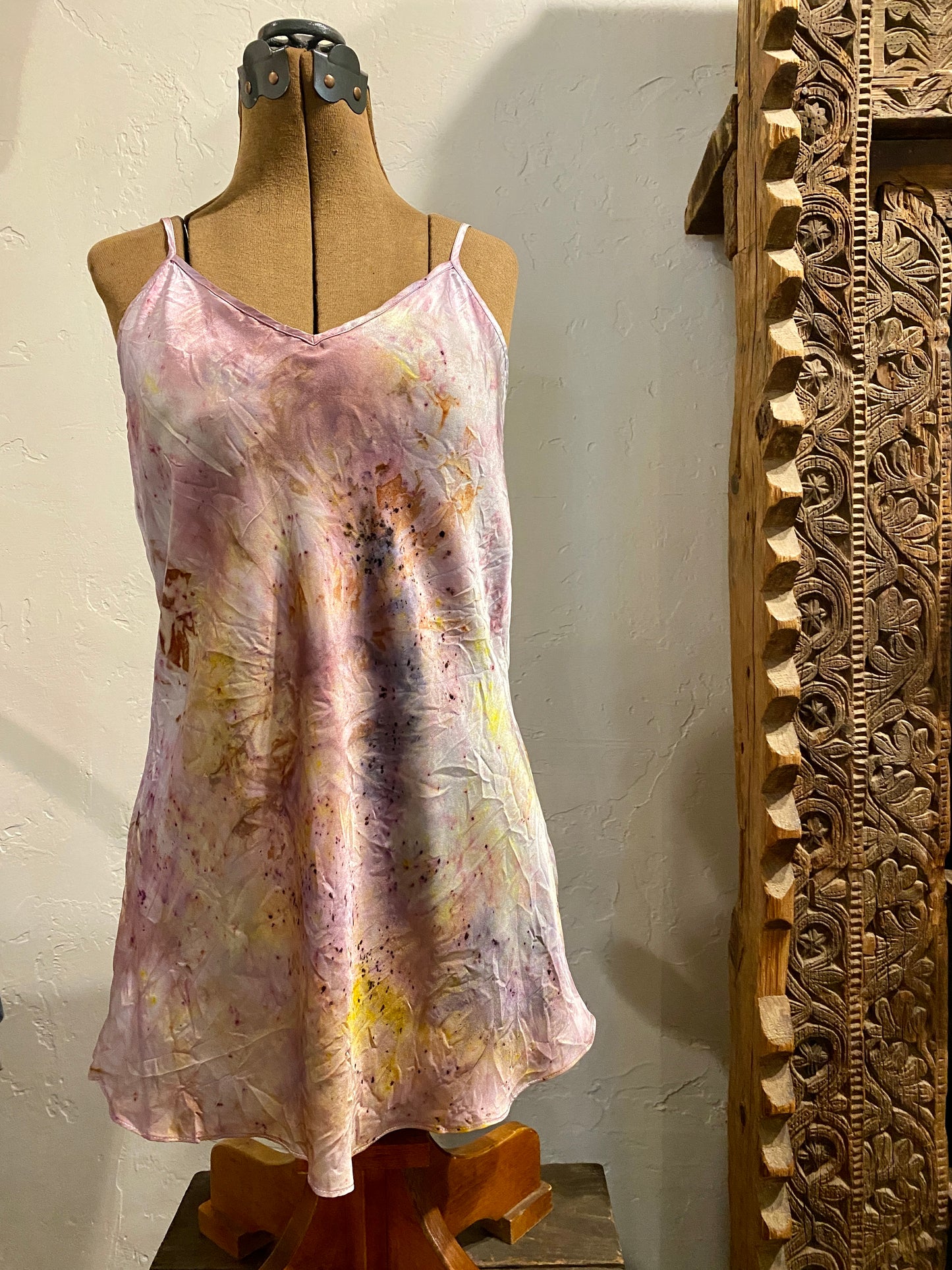 Plant Dyed Silk Cami SC001