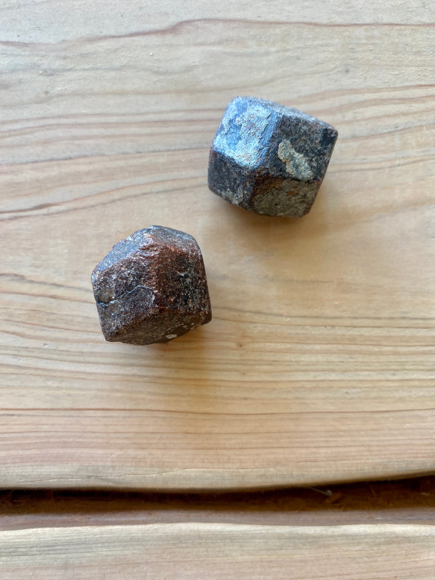 Raw Garnet Polygon