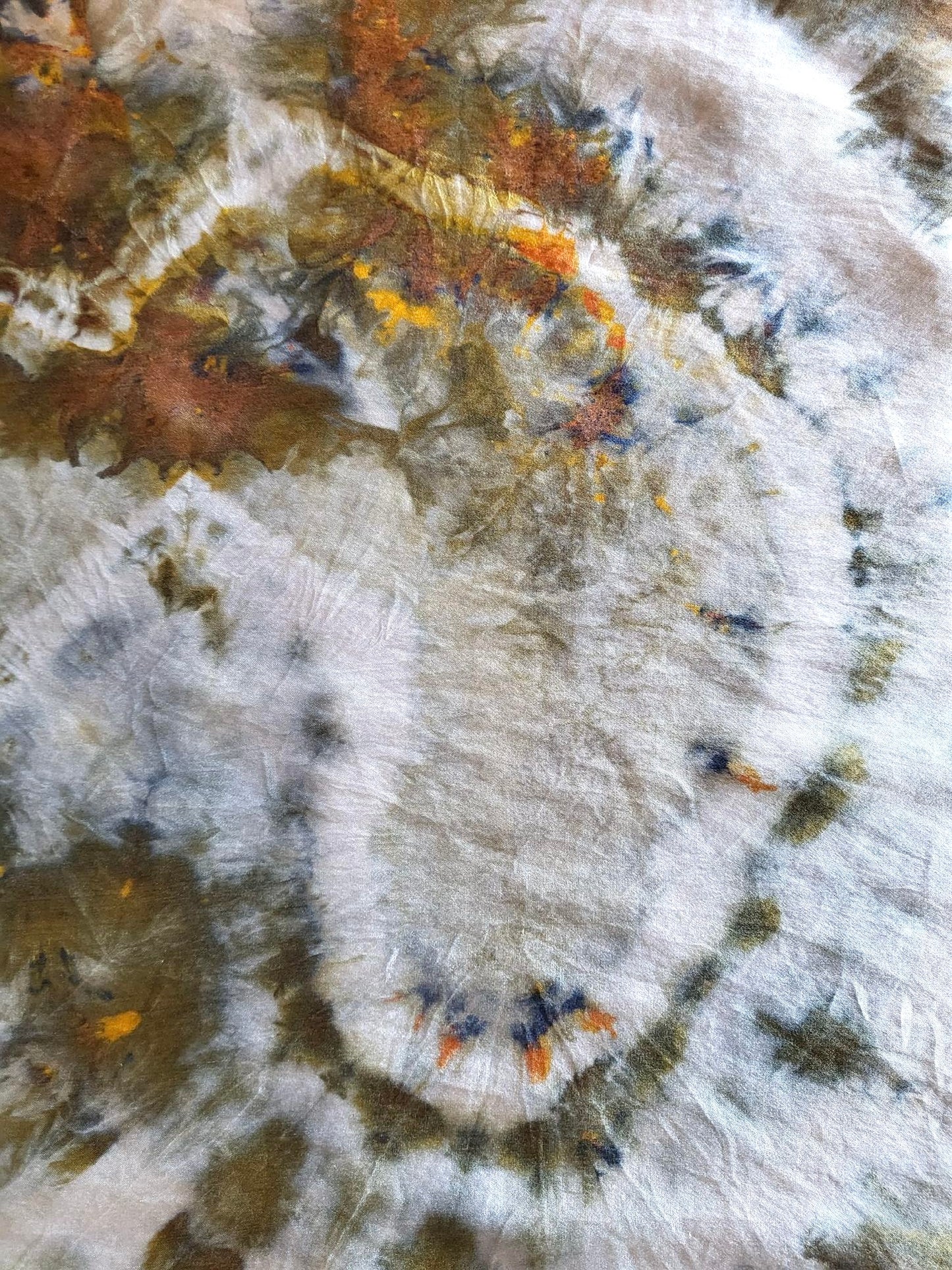 Earthy Agate Dyed Silk Pillow Case SP003