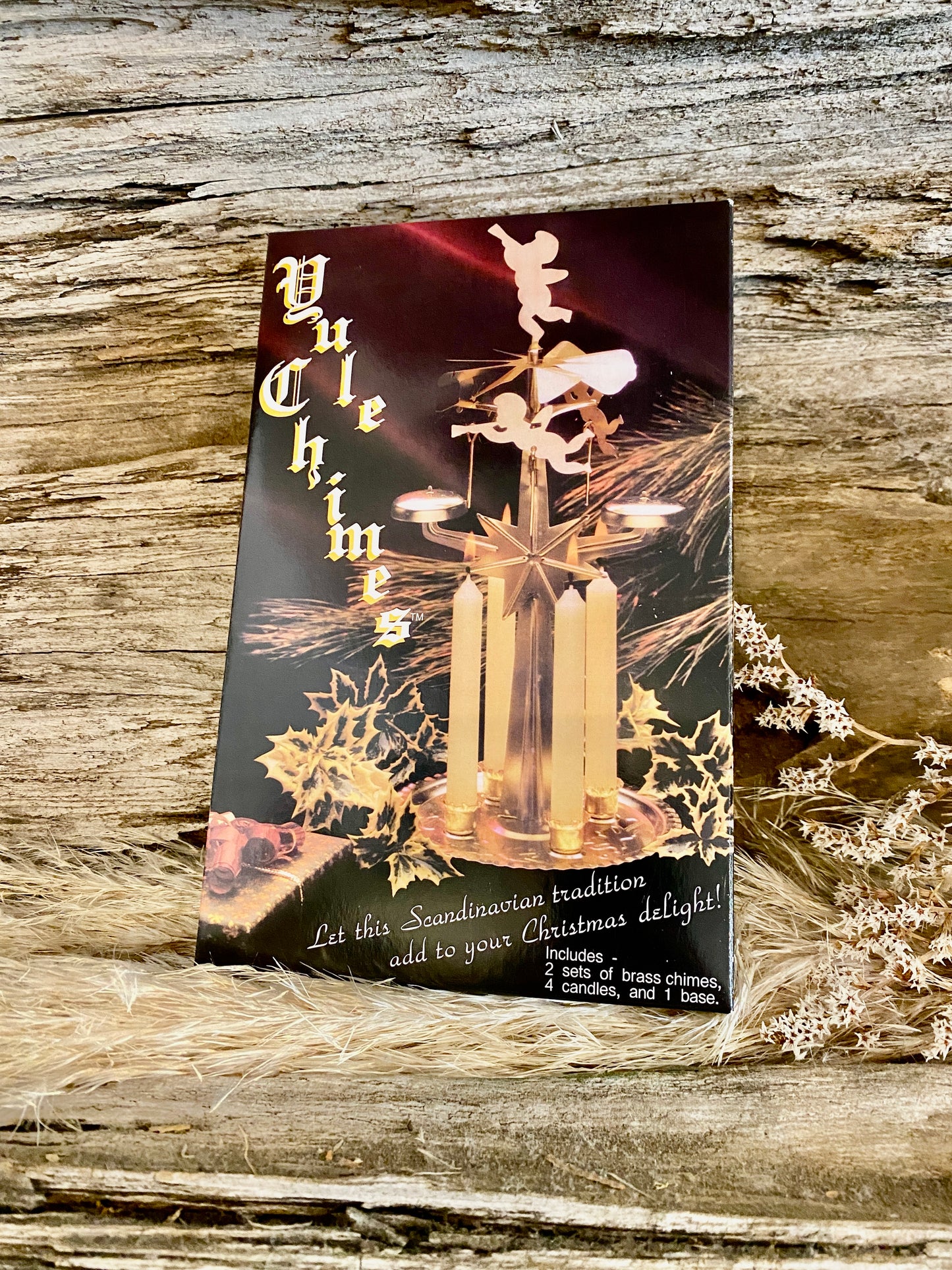 Yule Chimes Scandinavian Candle Holder