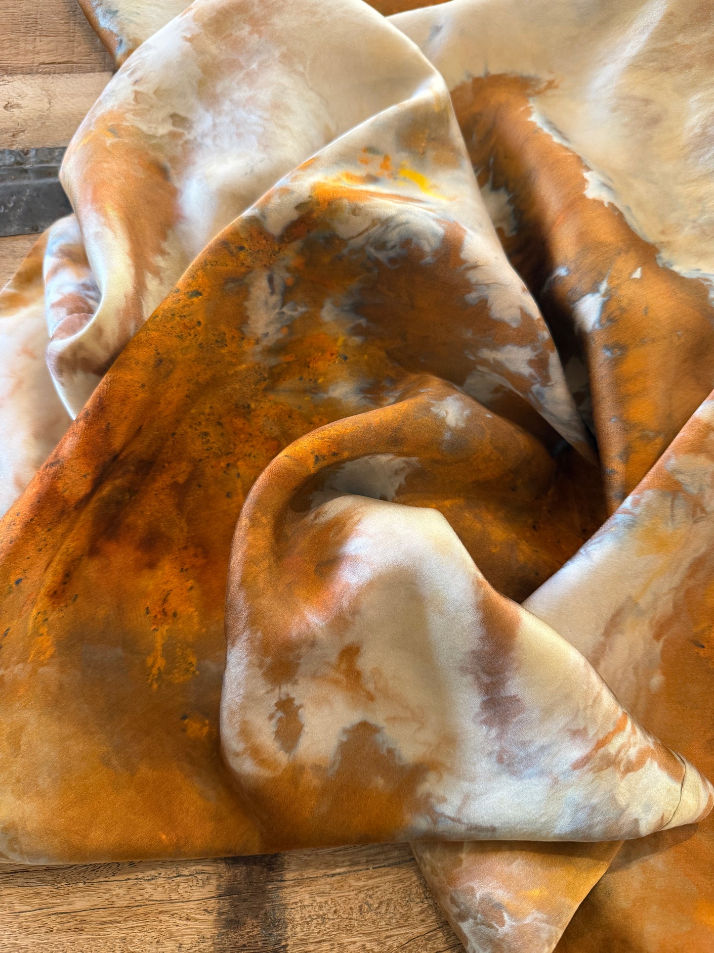 Earthy Agate Dyed Set of Silk Pillow Cases SP001