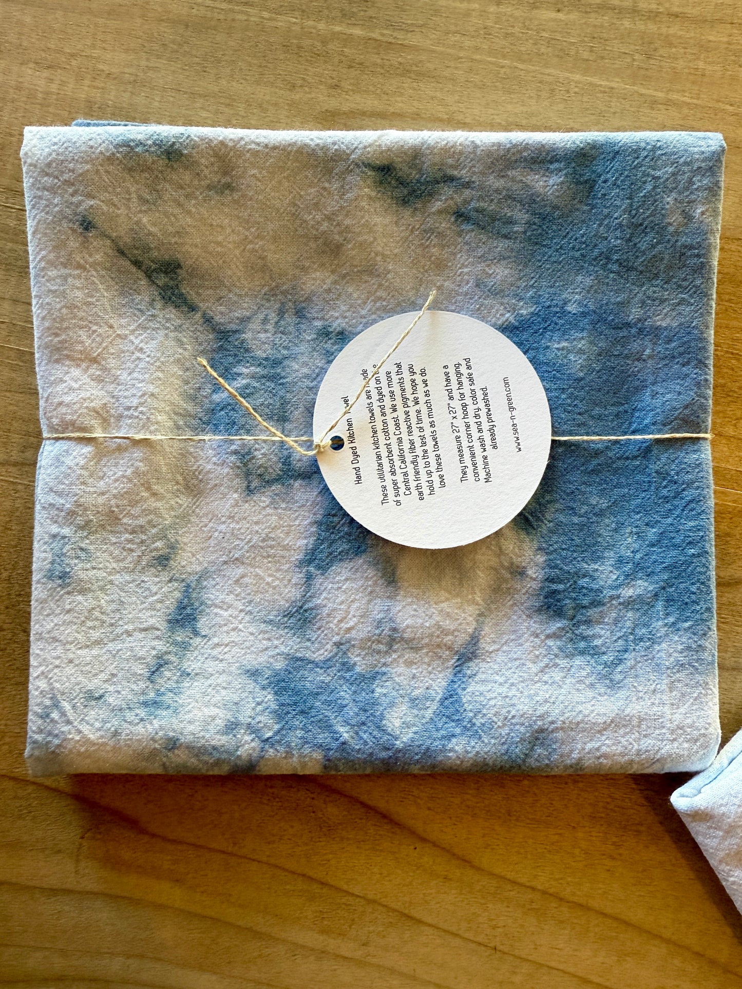 Happy Clouds Kitchen Tea Towel