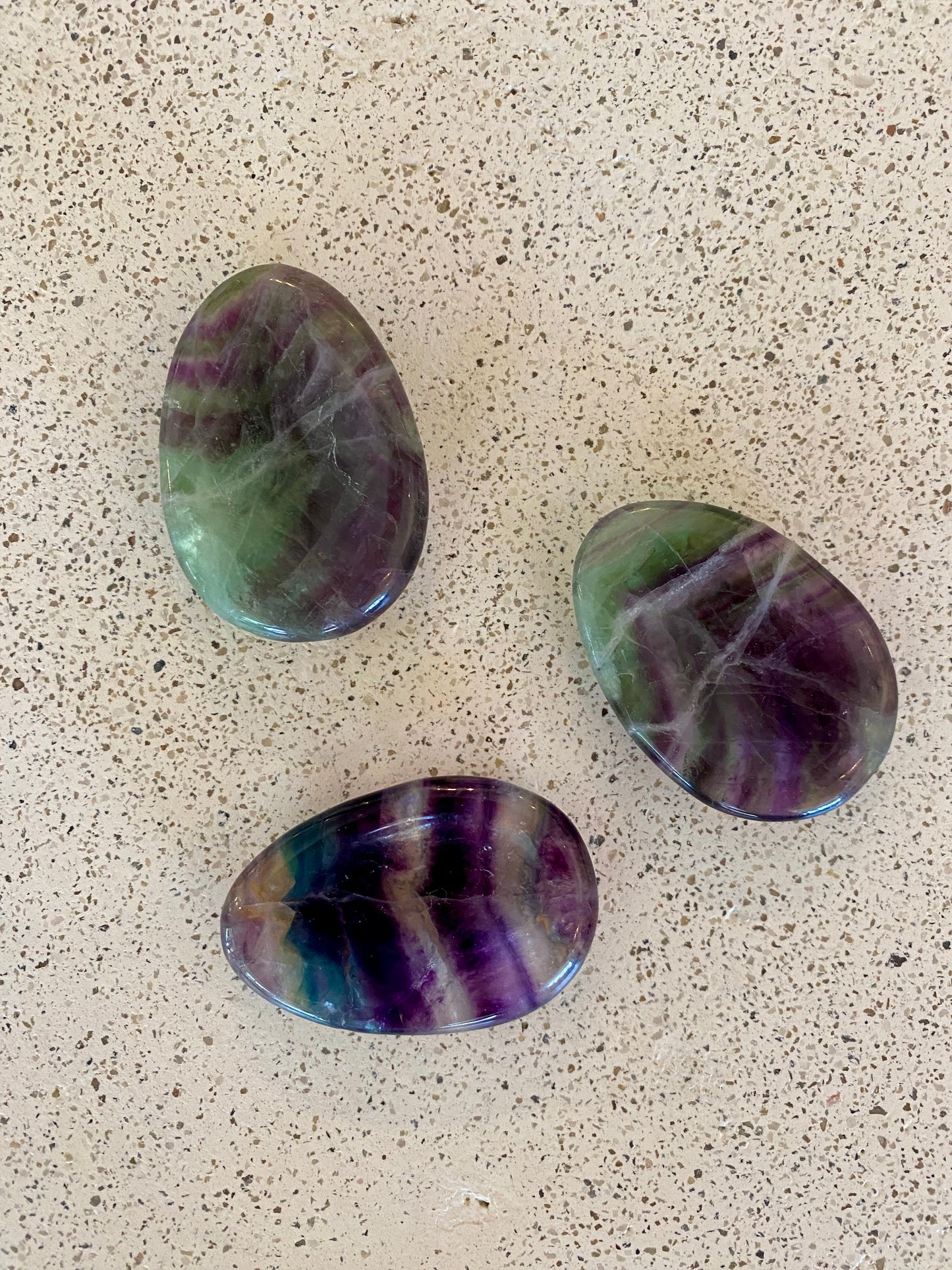 Flourite No Worry Stone