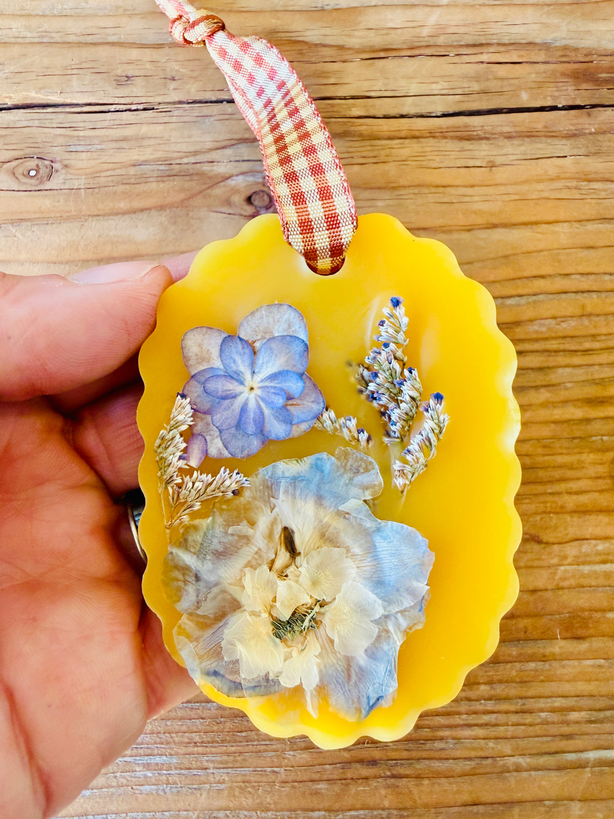 Flower Sachet Beeswax Ornament