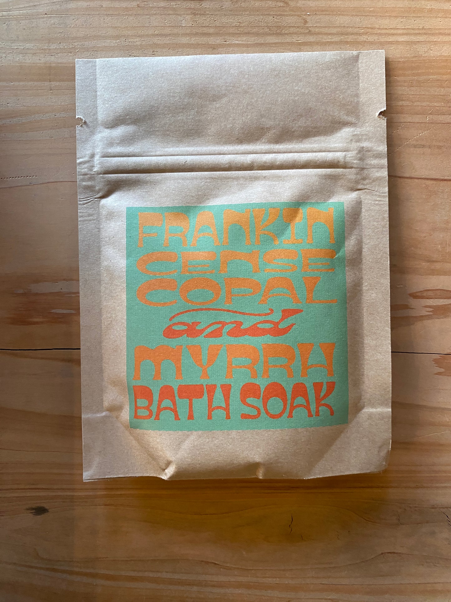 Frankincense Copal and Myrrh Bath Soak Salts