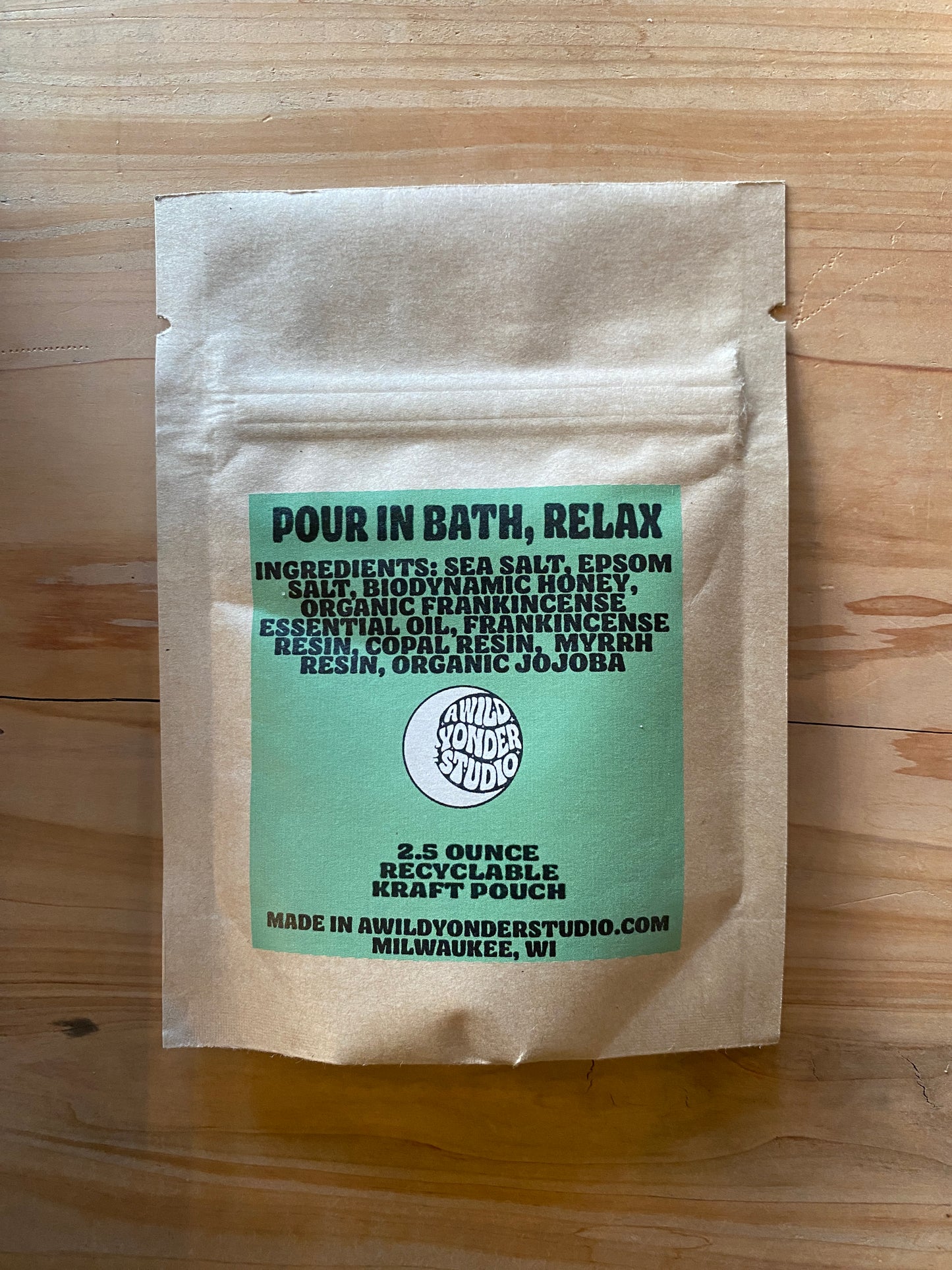 Frankincense Copal and Myrrh Bath Soak Salts