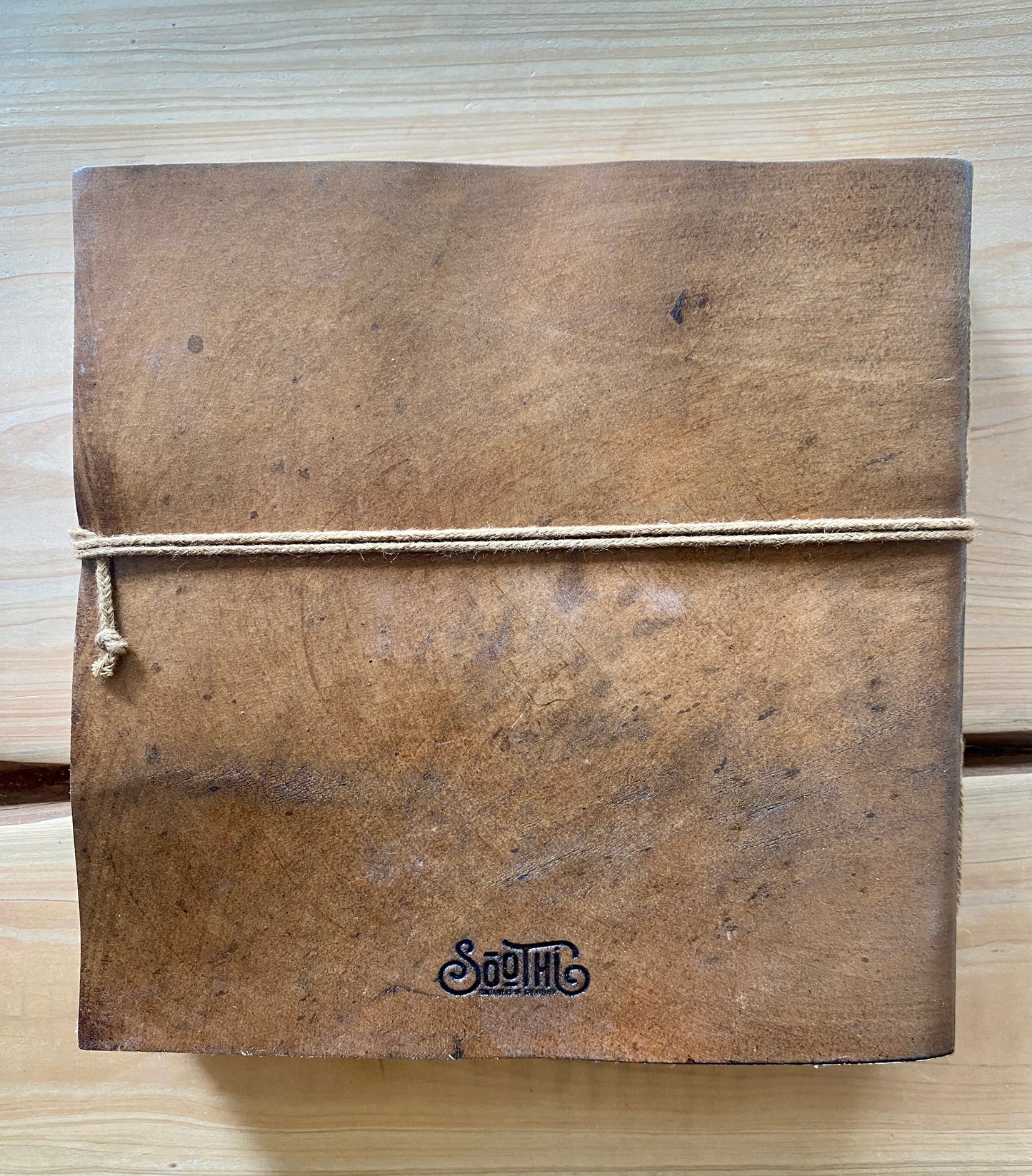 Phases Of The Moon Leather Journal