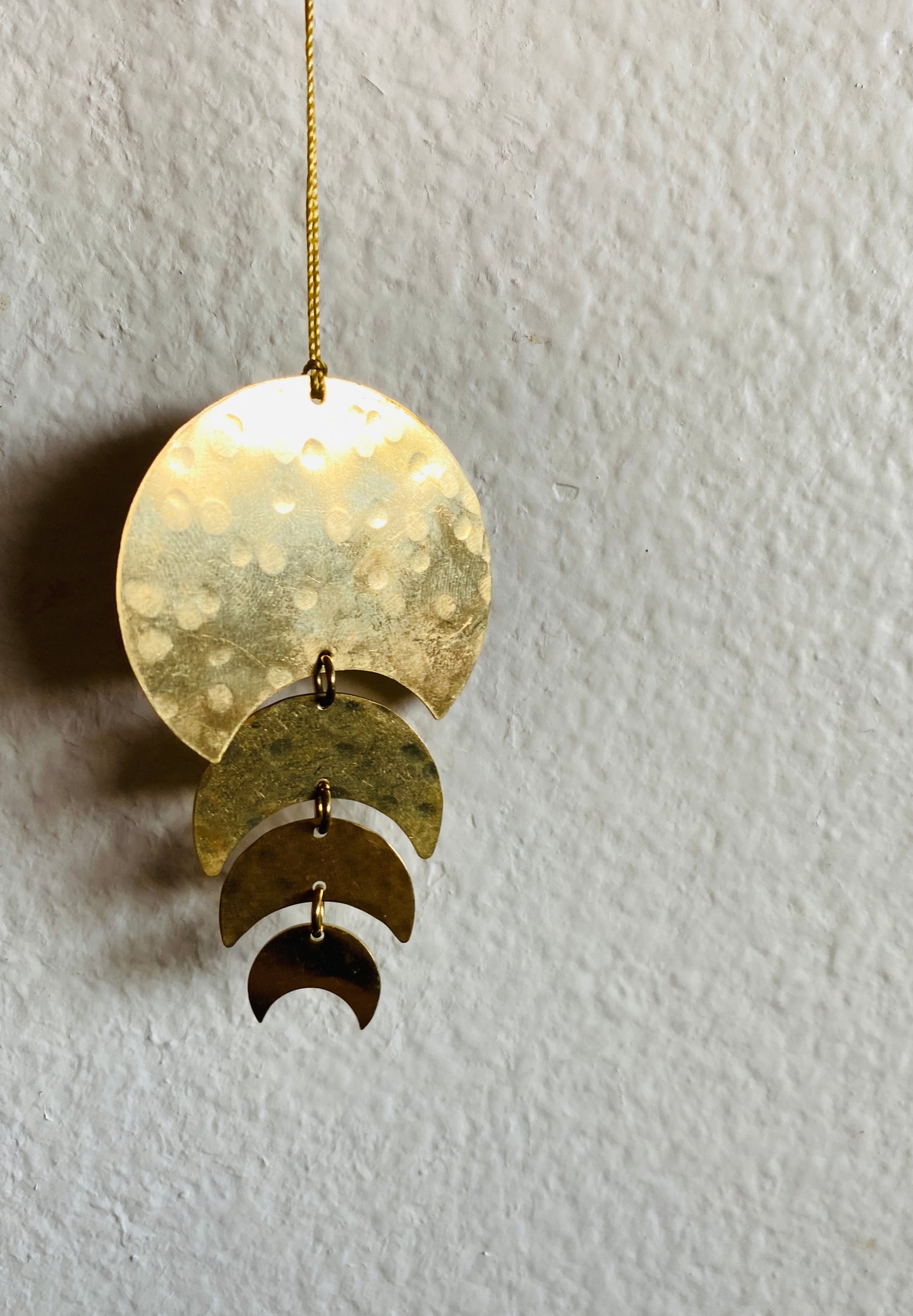 Just a (Moon)Phase Brass Ornament