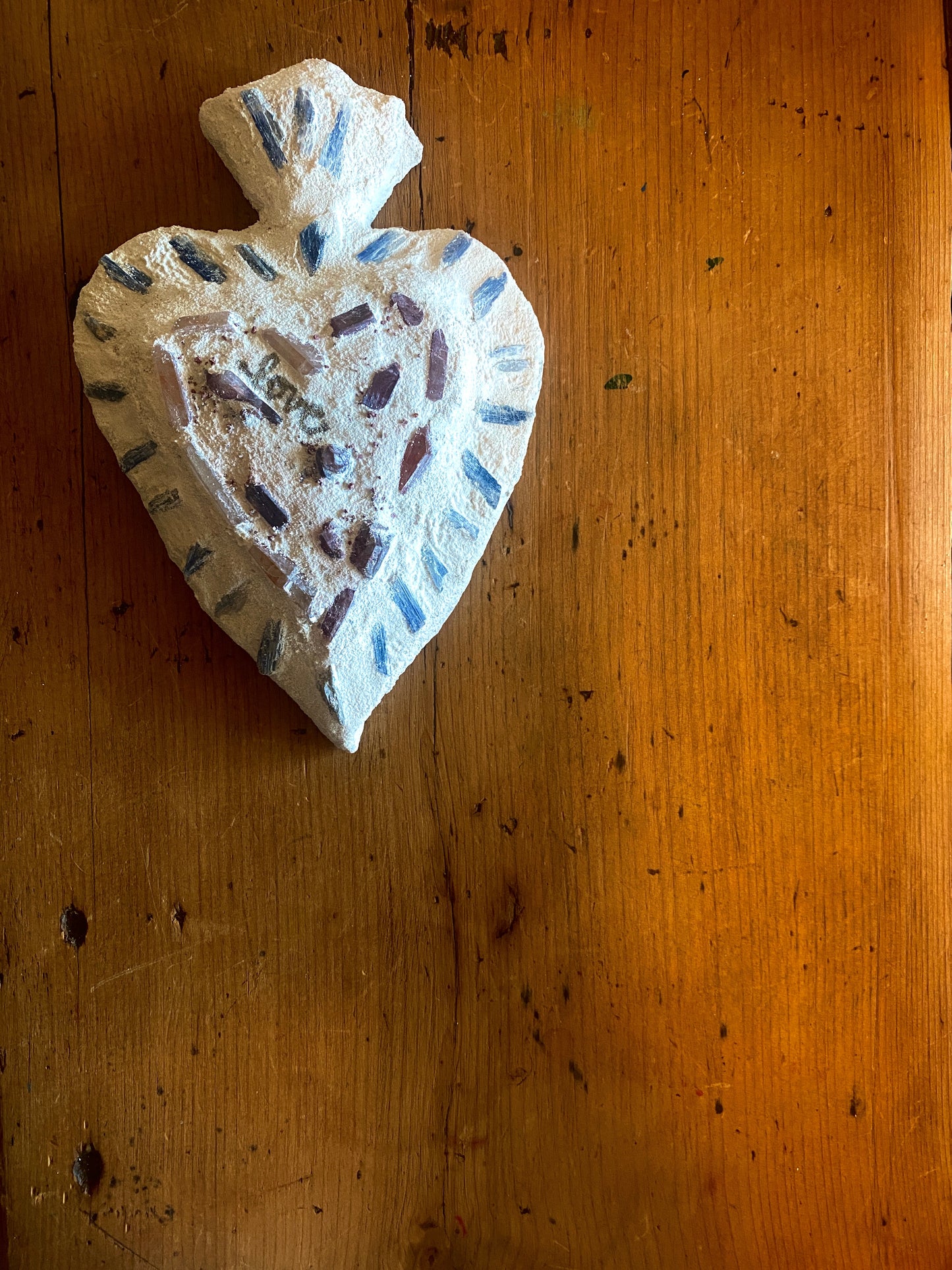 Milagros Crystal Heart Ukraine Aid