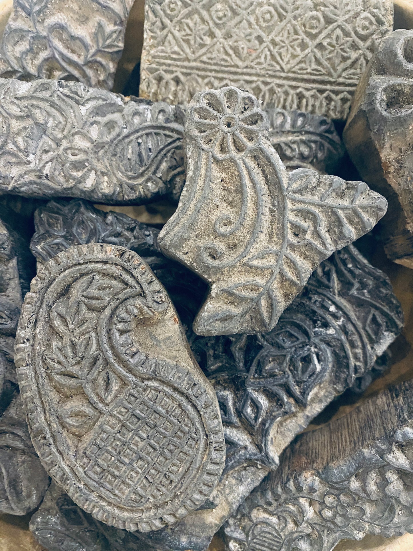 Indian Print Block Medium Floral