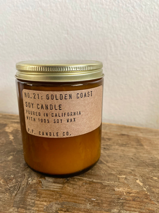 P F Candle No 21 Golden Coast 7.2 oz