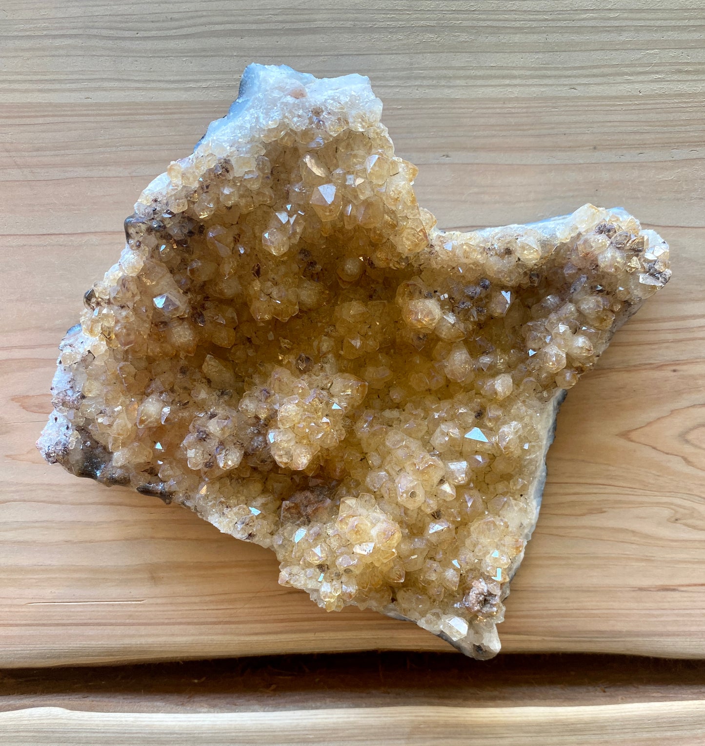 Sparkly Citrine Large Druzy