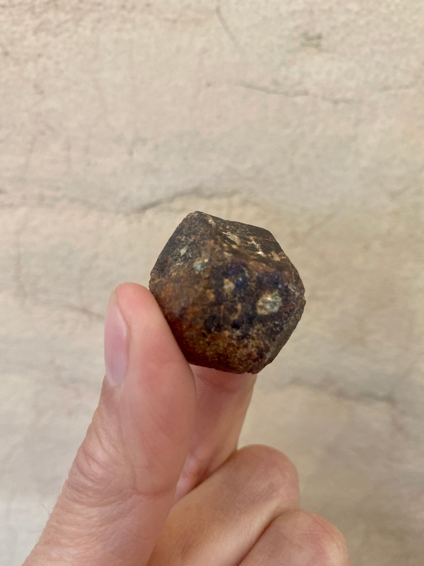 Raw Garnet Polygon