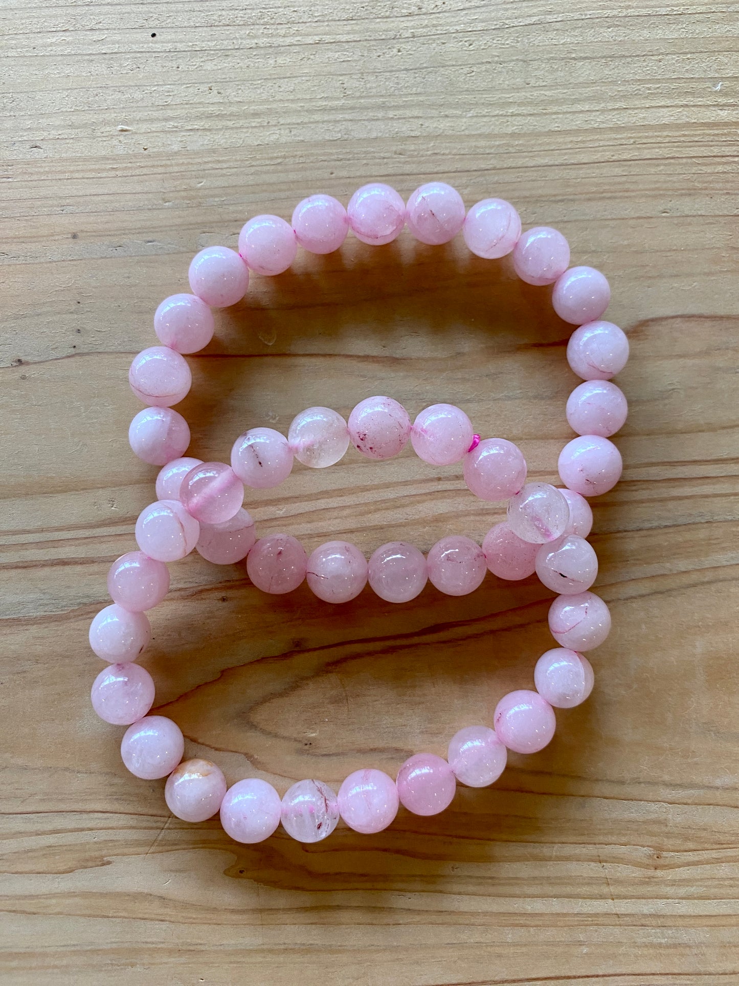 Rose Quartz Crystal Bracelet